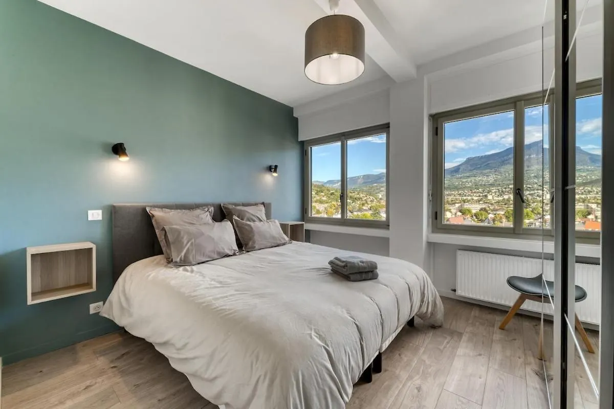 Appartement Avec Vue Panoramique Sur Le Lac Du Bourget Aix-les-Bains 0*,